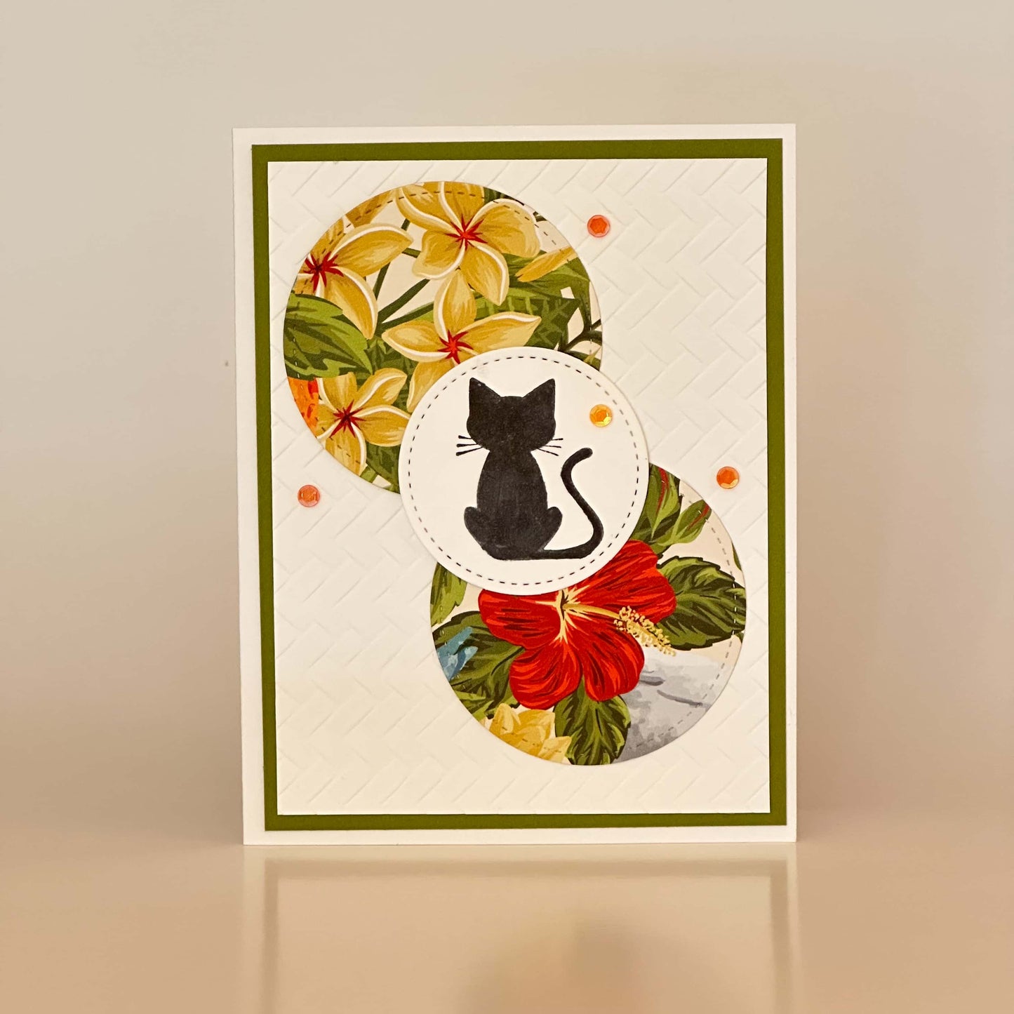 Aloha - Cat - Floral