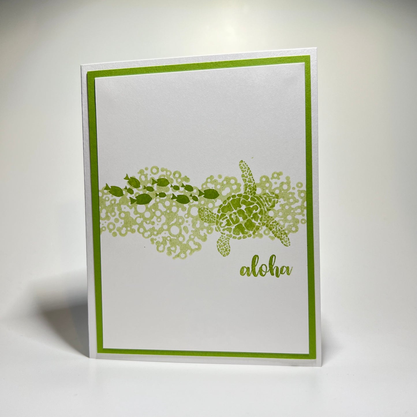 Aloha - Honu - Apple Green