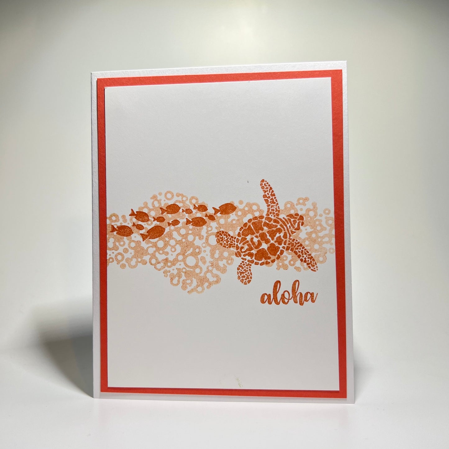 Aloha - Honu - Coral