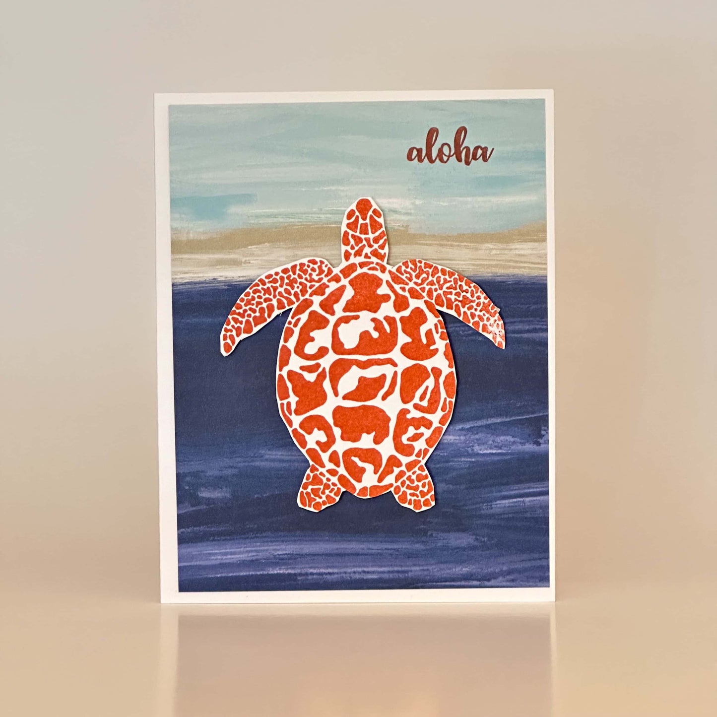Aloha - Honu - Coral/Beach