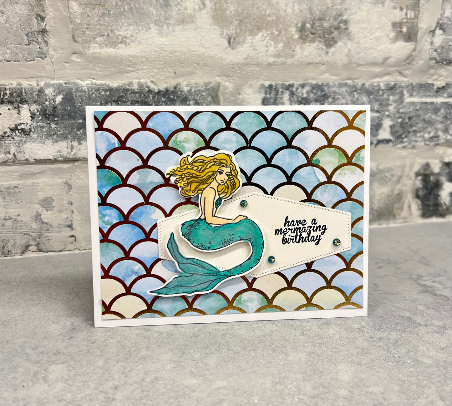 Birthday - Mermaid - Teal