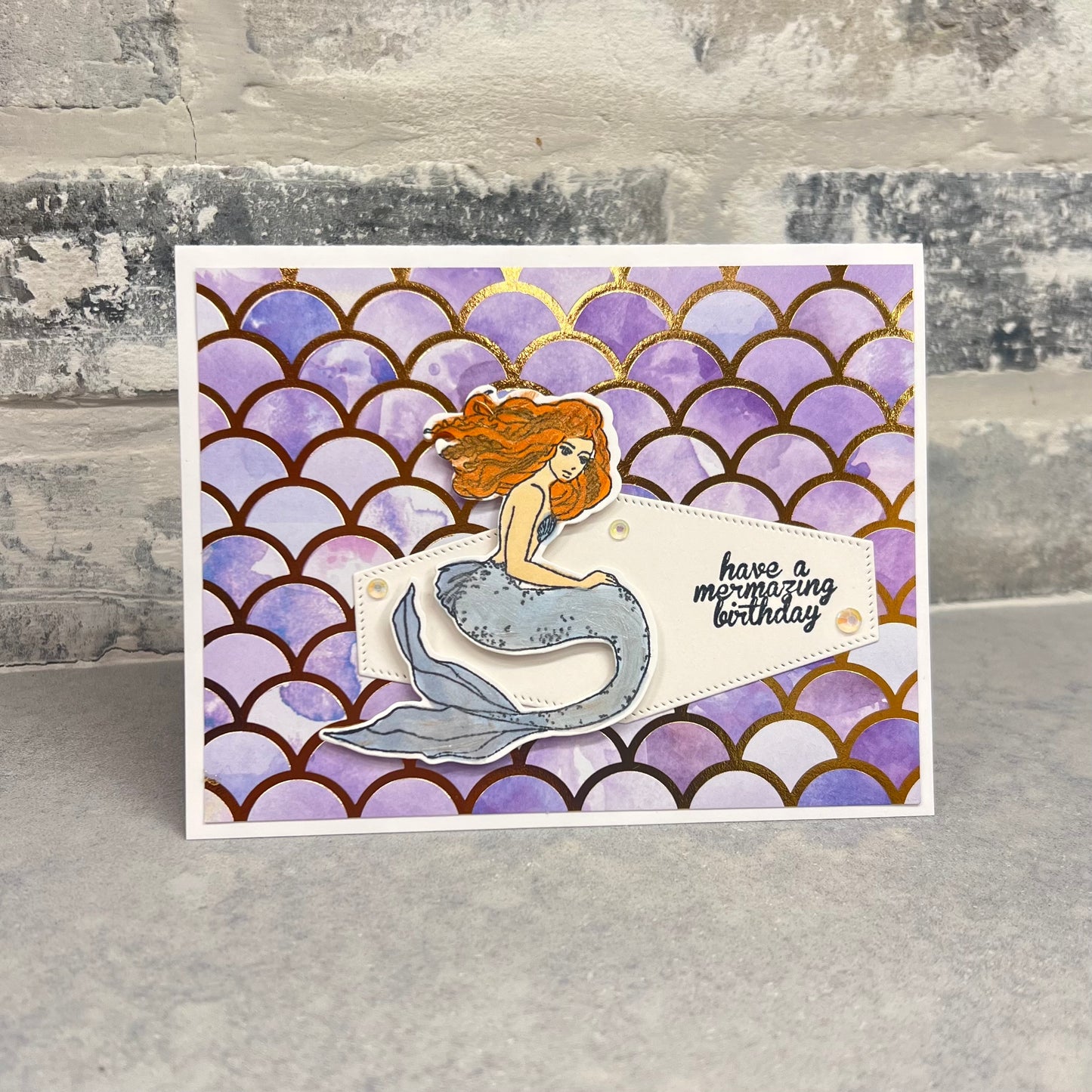Birthday - Mermaid - Purple
