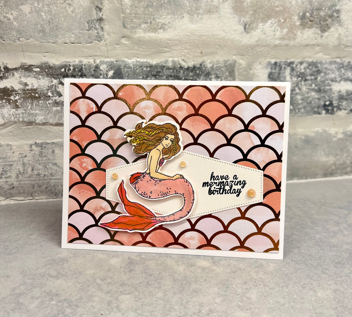Birthday - Mermaid - Coral