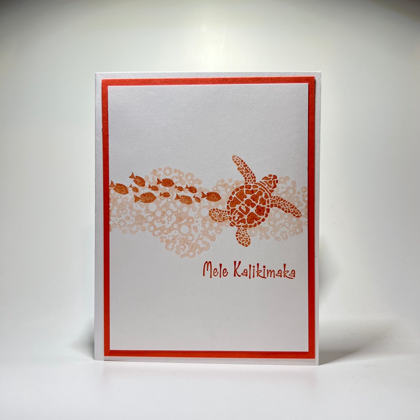 Mele Kalikimaka - Honu - Coral