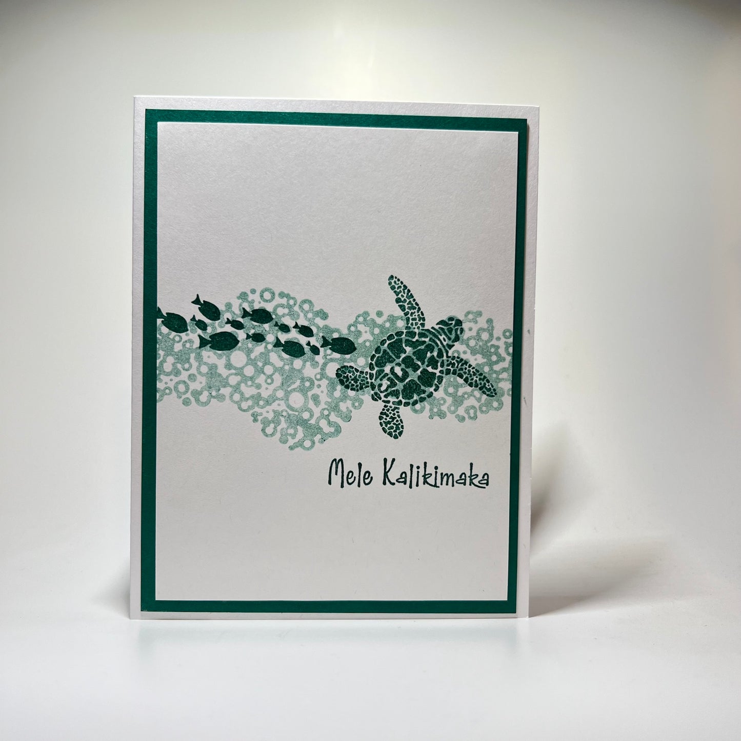 Mele Kalikimaka - Honu - Spruce Green
