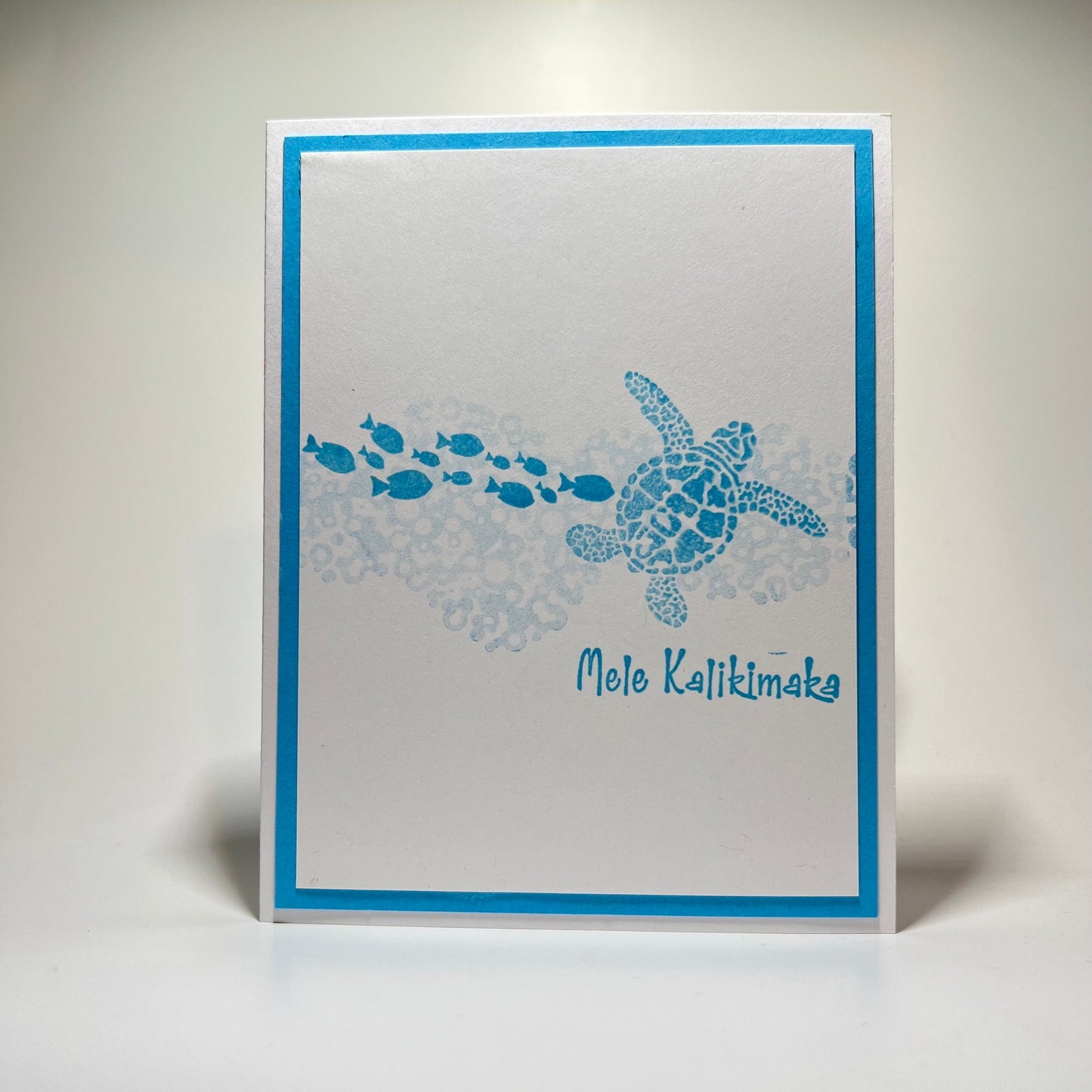 Mele Kalikimaka - Honu - Teal