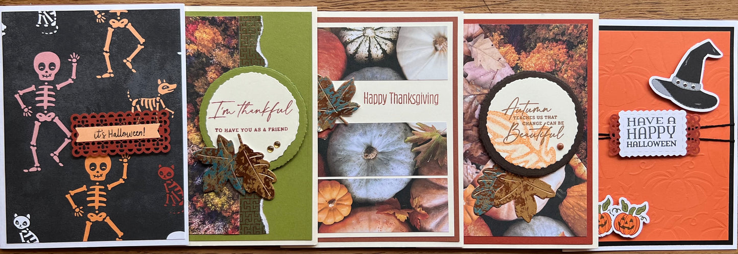 Fall Card Making Event - Saturday, October 14, 2023 (In-person)