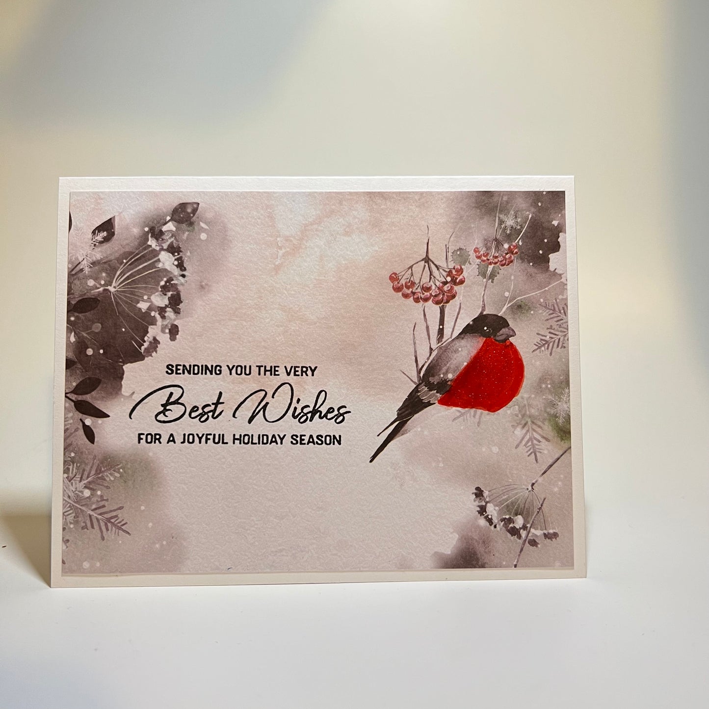 Best Wishes - Winter Bird
