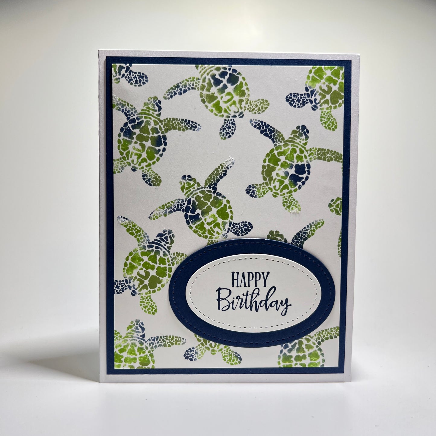 Birthday - Honu - Blue Green Multi