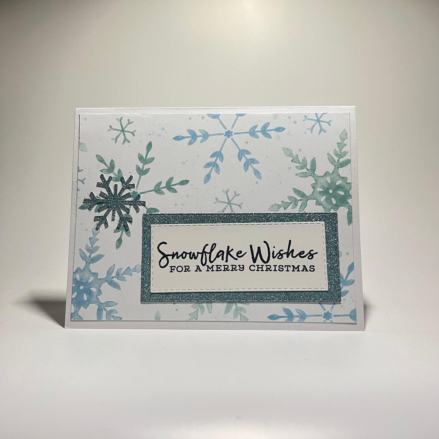 Snowflake Wishes - Soft Blue