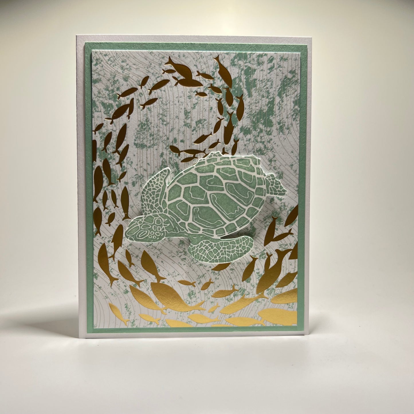 Honu - Gold and Mint