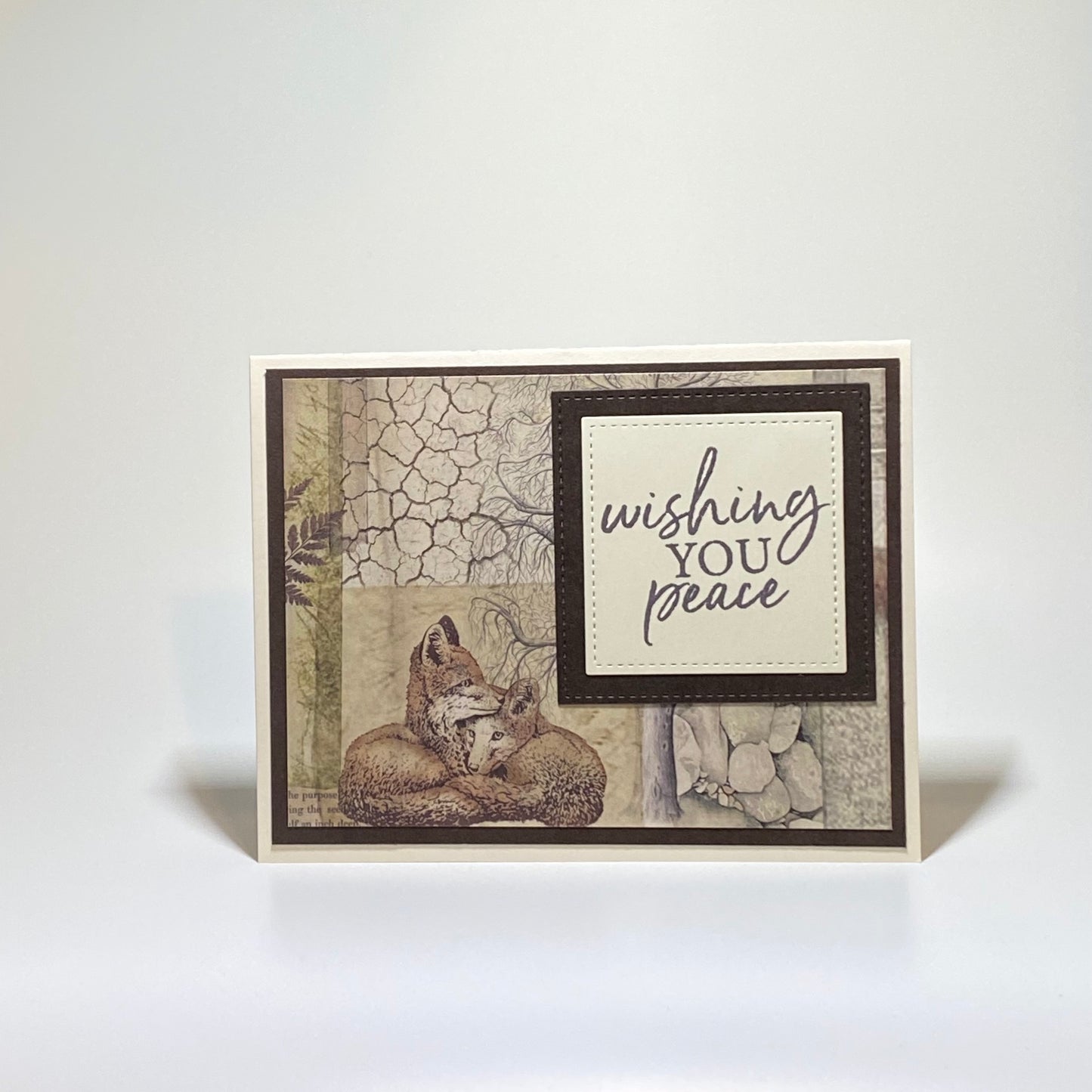 Sympathy - Wishing You Peace - Fox