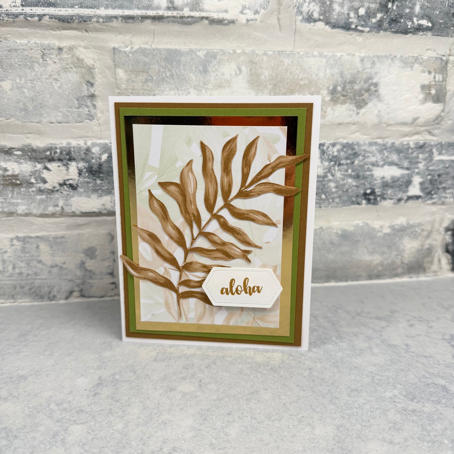 Aloha - Fern Leaf - Brown