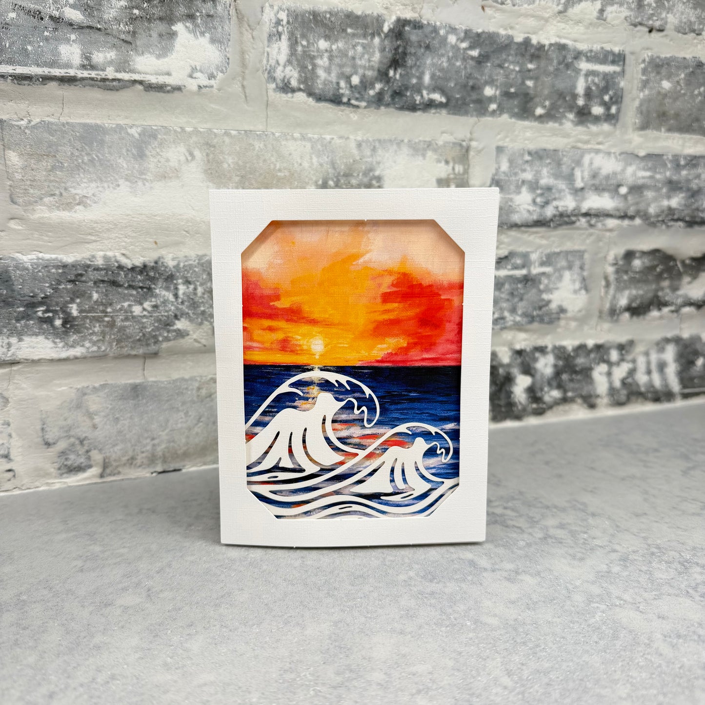 Ocean Wave Sunset