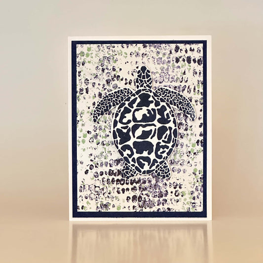 Honu - Blue - Dots