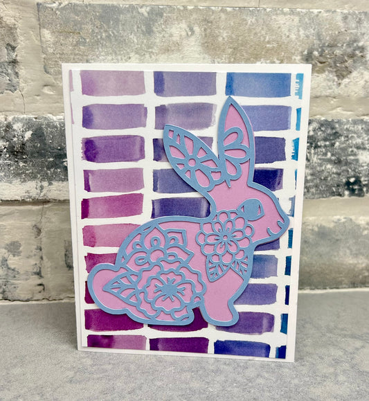 Easter - Bunny - Pink and Purple