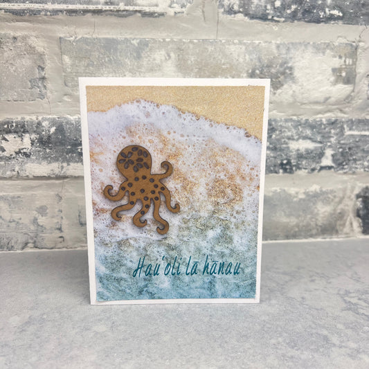 Birthday - Hau'oli La Hanau - Ocean - Octopus