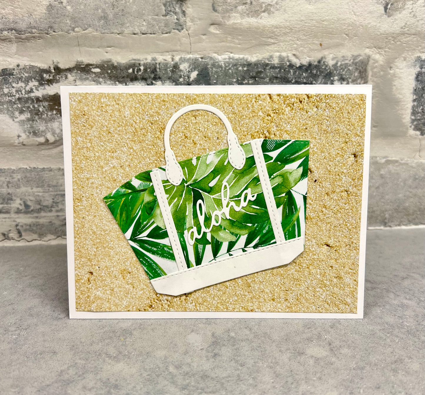 Aloha- Beach Bag - Palms