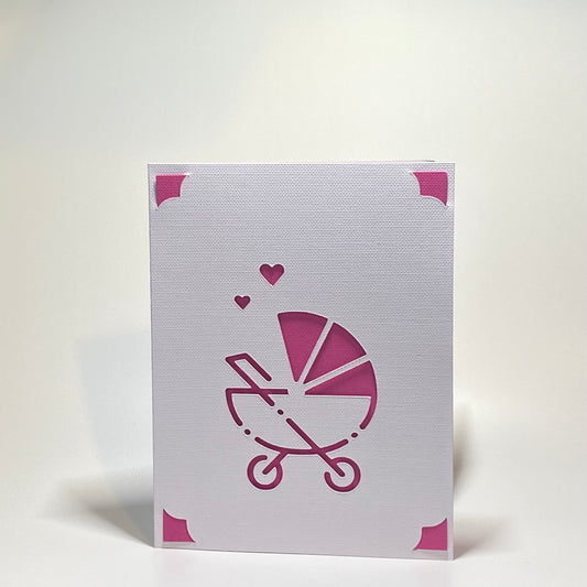 Baby Stroller - Pink