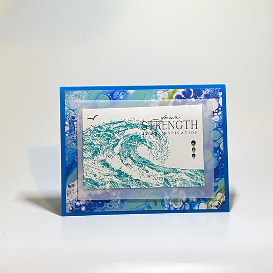 Ocean Wave - Strength - Blue