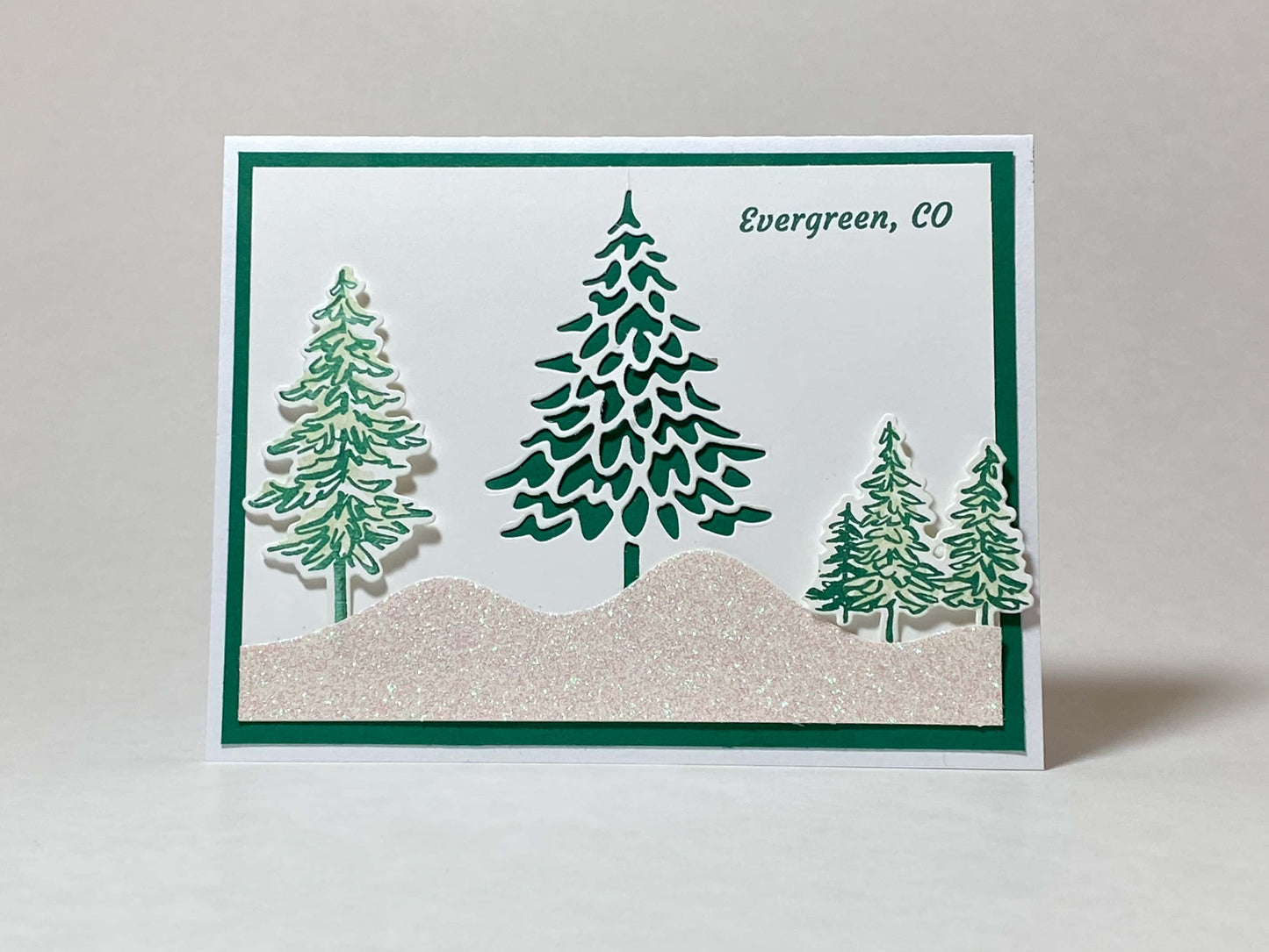 card-evergreen-trees-silver-snow-colorado