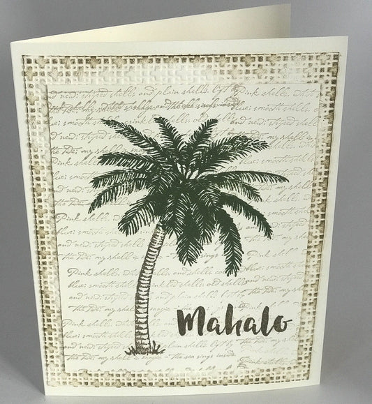 Palm Tree Mahalo